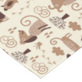 patroon met schattige honden tafelkleed (Gekanteld)