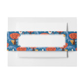 patroon met schattige katten en vogels uitnodigingen wikkel (Voorkant Voorbeeld)