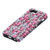 patroon met schattige kawaï - doodle cats 2 Case-Mate iPhone case (Onderkant)