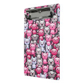 patroon met schattige kawaï - doodle cats 2 mini klembord (Angled2)