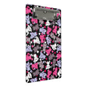 patroon met schattige kawaii - doodle katten 3 mini klembord (Schuin)