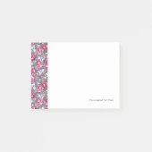 patroon met schattige kawaii doodle katten post-it® notes (Voorkant)