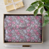 patroon met schattige kawaii doodle katten tissuepapier (Geschenk)