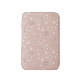 patroon met schattige oerwouden van baby badmat (Voorkant Verticaal)