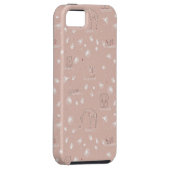 patroon met schattige oerwouden van baby Case-Mate iPhone case (Back/Rechts)