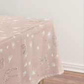 patroon met schattige oerwouden van baby tafelkleed (Voorbeeld)