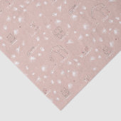 patroon met schattige oerwouden van baby tissuepapier (Detail)