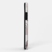 patroon met schattige olifanten en reuzengiraffes Case-Mate iPhone case (Achterkant/rechts)