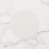 patroon met schattige olifanten en reuzengiraffes confetti (Kleine voorkant)