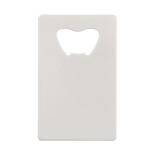 patroon met schattige olifanten en reuzengiraffes creditkaart flessenopener (Achterkant)