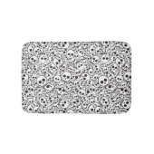 Patroon met schedels badmat (Voorkant)