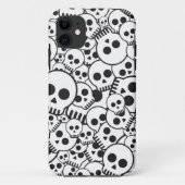 Patroon met schedels Case-Mate iPhone case (Achterkant)