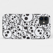 Patroon met schedels Case-Mate iPhone case (Achterkant (horizontaal))
