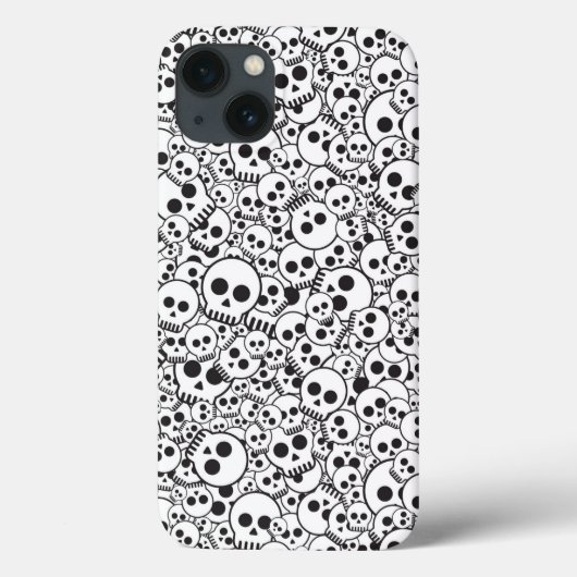 Patroon met schedels Case-Mate iPhone case (Achterkant)