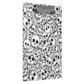 Patroon met schedels klembord (Rechts)