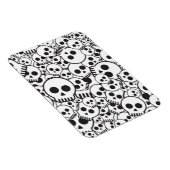 Patroon met schedels magneet (Rechterzijde)