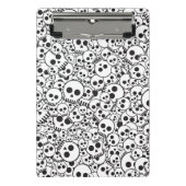Patroon met schedels mini klembord (Voorkant)