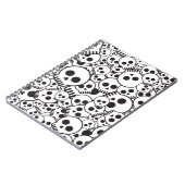 Patroon met schedels notitieboek (Linkerzijde)