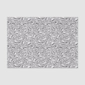 Patroon met schedels tissuepapier (Voorkant)