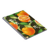  patroon met sinaasappel notitieboek (Rechterzijde)