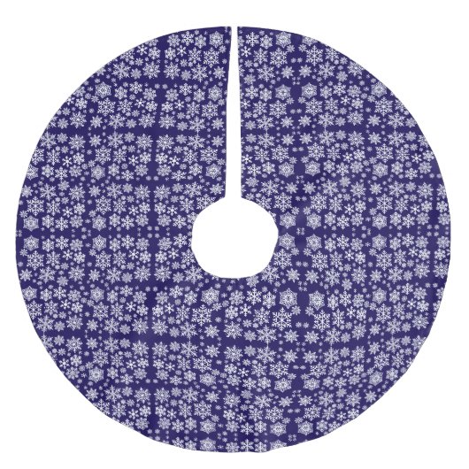 Patroon met sneeuwvlokken kerstboom rok (Voorkant)