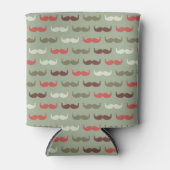  patroon met snor blikjeskoeler (Voorkant)