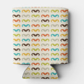 Patroon met snor blikjeskoeler (Achterkant)