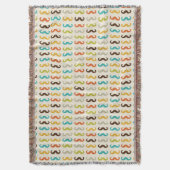 Patroon met snor deken (Voorkant Verticaal)