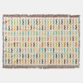 Patroon met snor deken (Voorkant)