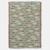 patroon met snor deken (Voorkant Verticaal)