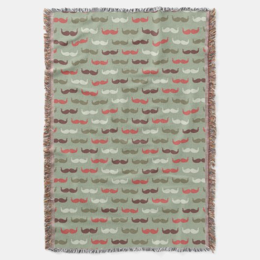  patroon met snor deken (Voorkant Verticaal)