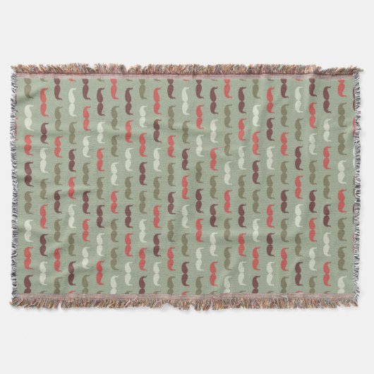 patroon met snor deken (Voorkant)