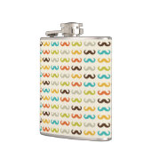 Patroon met snor heupfles (Links)