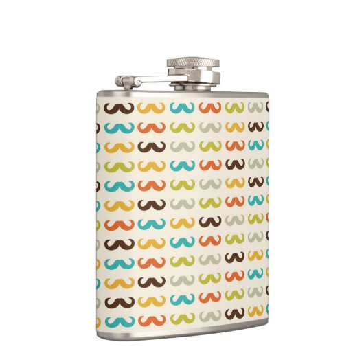 Patroon met snor heupfles (Rechts)