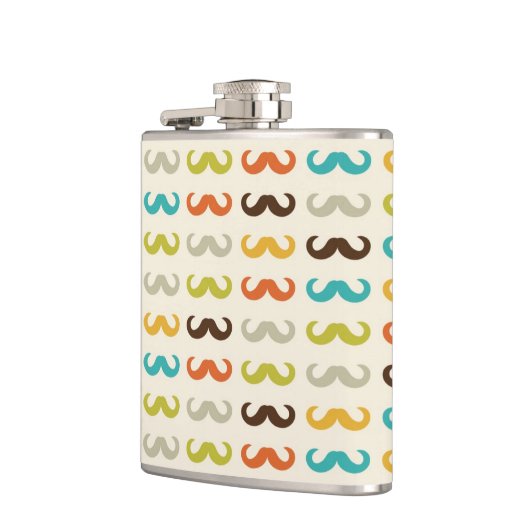 Patroon met snor heupfles (Links)