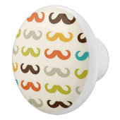 Patroon met snor keramische knop (Rechts)