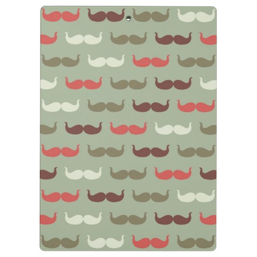  patroon met snor klembord (Achterkant)