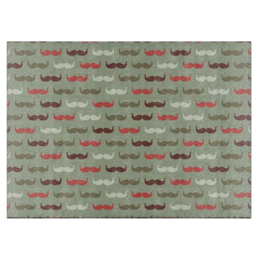 patroon met snor snijplank (Voorkant)