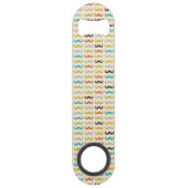 Patroon met snor speed flessenopener (Achterkant)