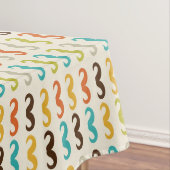 Patroon met snor tafelkleed (Voorbeeld)