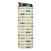 Patroon met snor thermosbeker (Geroteerd rechts)