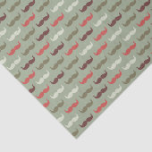  patroon met snor tissuepapier (Detail)