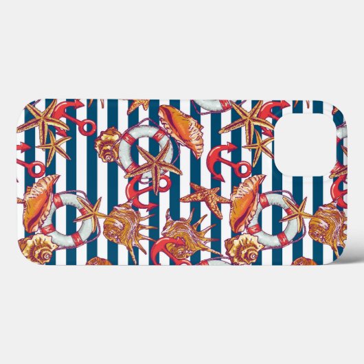 Patroon met steentjes Case-Mate iPhone case (Achterkant (horizontaal))