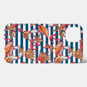 Patroon met steentjes en staarten Case-Mate iPhone case (Achterkant (horizontaal))