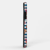 Patroon met steentjes en staarten Case-Mate iPhone case (Achterkant/rechts)