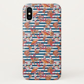 Patroon met steentjes en staarten Case-Mate iPhone case (Achterkant)