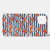 Patroon met steentjes en staarten Case-Mate iPhone case (Achterkant (horizontaal))