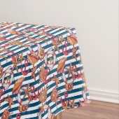 Patroon met steentjes en staarten tafelkleed (Voorbeeld)