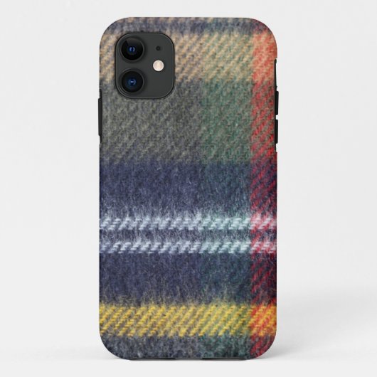 Patroon met tartkleding Case-Mate iPhone case (Achterkant)