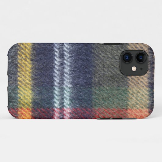 Patroon met tartkleding Case-Mate iPhone case (Achterkant (horizontaal))